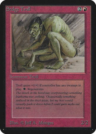 Sedge Troll [Limited Edition Alpha] | Dumpster Cat Games
