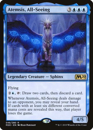 Atemsis, All-Seeing [Core Set 2020 Promos] | Dumpster Cat Games