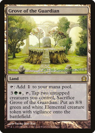 Grove of the Guardian [Return to Ravnica Promos] | Dumpster Cat Games