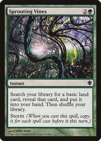 Sprouting Vines [Commander 2013] | Dumpster Cat Games