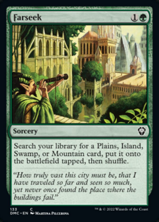 Farseek [Dominaria United Commander] | Dumpster Cat Games