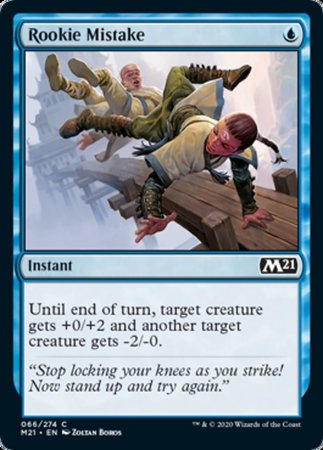 Rookie Mistake [Core Set 2021] | Dumpster Cat Games