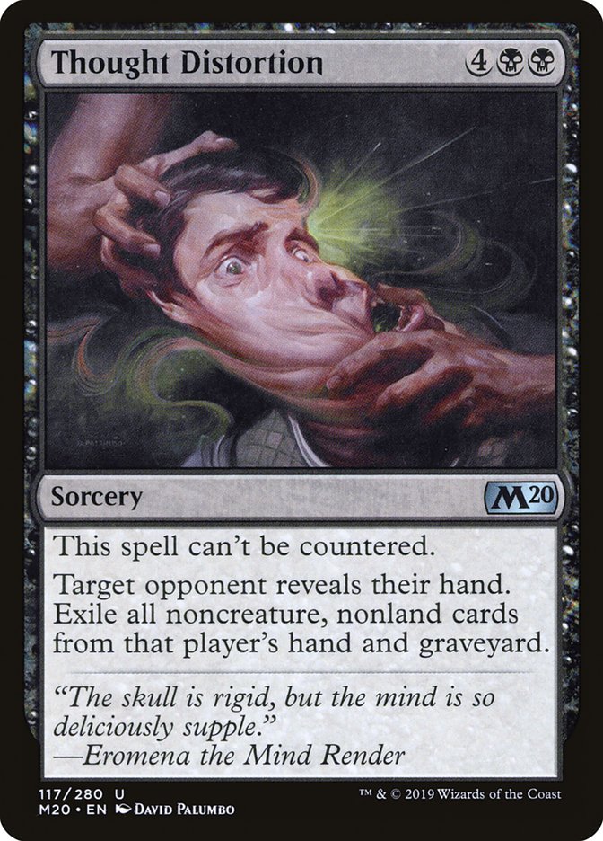 Thought Distortion [Core Set 2020] | Dumpster Cat Games