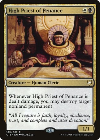 High Priest of Penance [Commander 2018] | Dumpster Cat Games