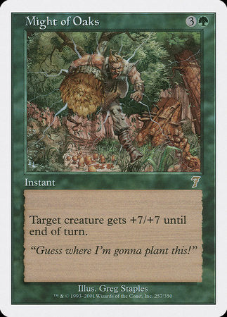 Might of Oaks [Seventh Edition] | Dumpster Cat Games