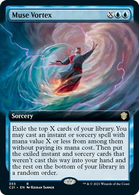Muse Vortex (Extended) [Commander 2021] | Dumpster Cat Games