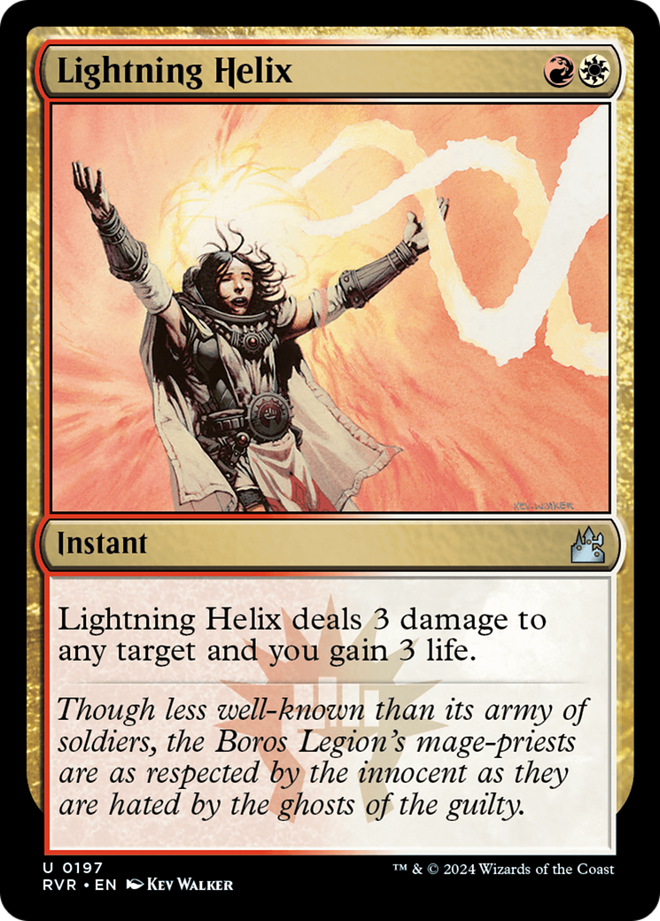 Lightning Helix [Ravnica Remastered] | Dumpster Cat Games