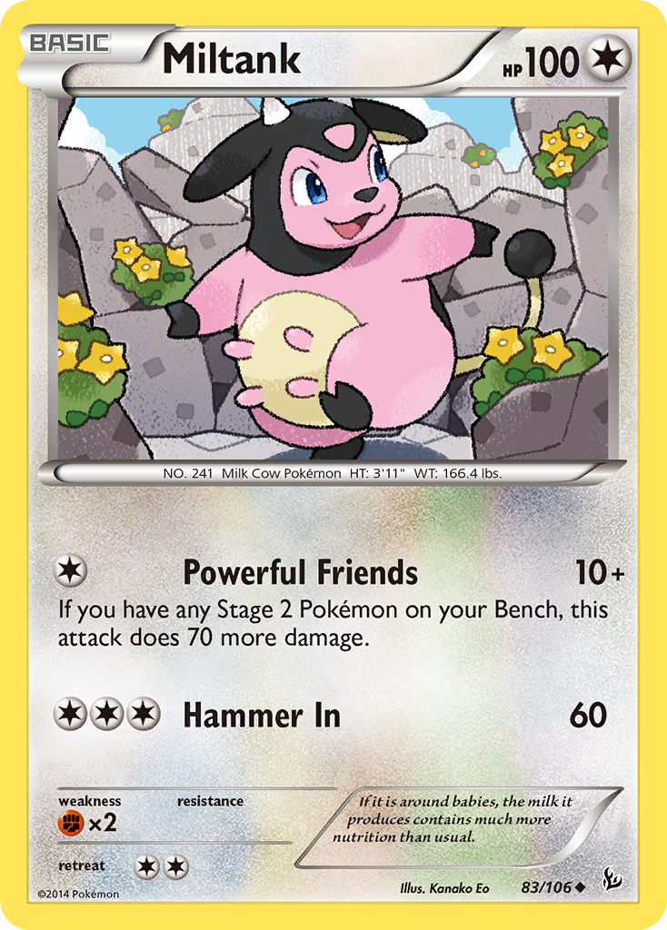 Miltank (83/106) [XY: Flashfire] | Dumpster Cat Games