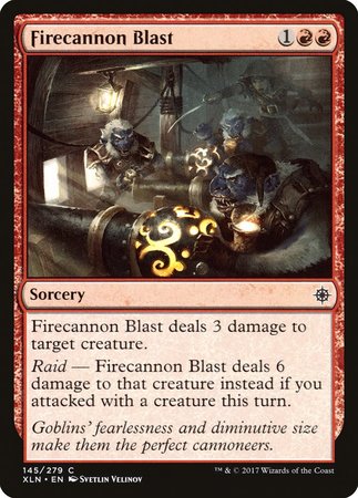 Firecannon Blast [Ixalan] | Dumpster Cat Games