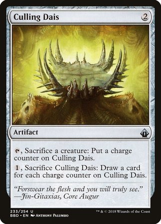Culling Dais [Battlebond] | Dumpster Cat Games