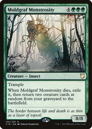 Moldgraf Monstrosity [Commander 2018] | Dumpster Cat Games