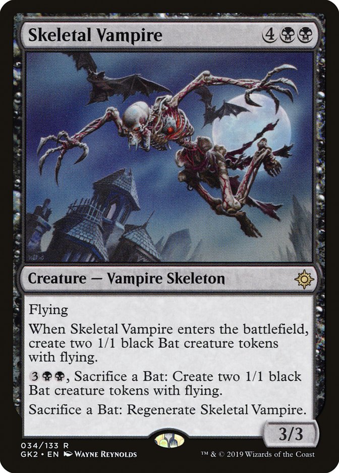 Skeletal Vampire [Ravnica Allegiance Guild Kit] | Dumpster Cat Games