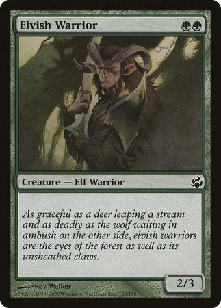 Elvish Warrior [Morningtide] | Dumpster Cat Games