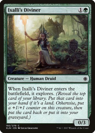 Ixalli's Diviner [Ixalan] | Dumpster Cat Games