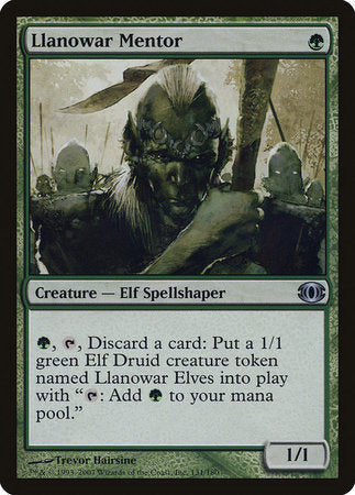 Llanowar Mentor [Future Sight] | Dumpster Cat Games