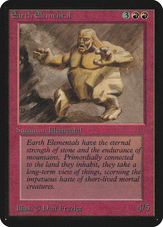 Earth Elemental [Limited Edition Alpha] | Dumpster Cat Games