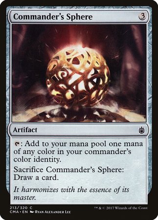 Commander's Sphere [Commander Anthology] | Dumpster Cat Games