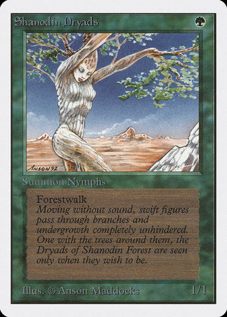 Shanodin Dryads [Unlimited Edition] | Dumpster Cat Games