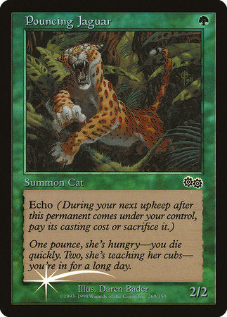 Pouncing Jaguar [Arena League 1999] | Dumpster Cat Games