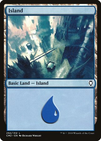 Island (292) [Commander Anthology Volume II] | Dumpster Cat Games
