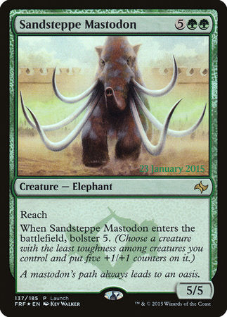 Sandsteppe Mastodon [Fate Reforged Promos] | Dumpster Cat Games