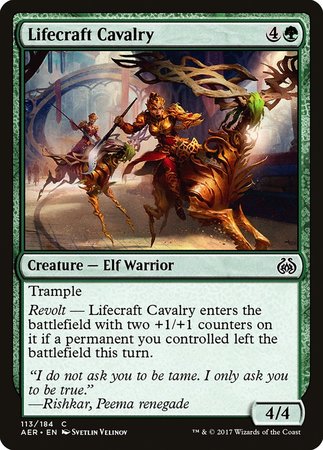 Lifecraft Cavalry [Aether Revolt] | Dumpster Cat Games