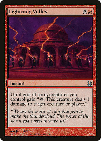 Lightning Volley [Born of the Gods] | Dumpster Cat Games