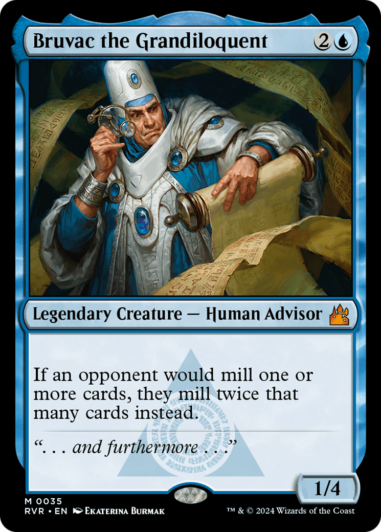 Bruvac the Grandiloquent [Ravnica Remastered] | Dumpster Cat Games