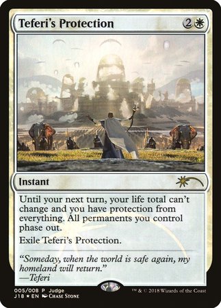 Teferi's Protection (J18) [Judge Gift Cards 2018] | Dumpster Cat Games