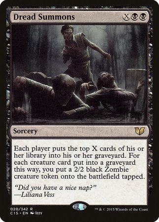 Dread Summons [Commander 2015] | Dumpster Cat Games