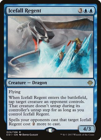 Icefall Regent [Archenemy: Nicol Bolas] | Dumpster Cat Games