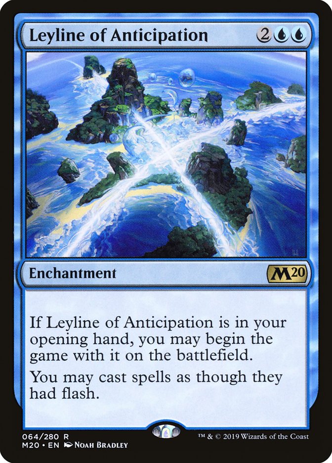 Leyline of Anticipation [Core Set 2020] | Dumpster Cat Games
