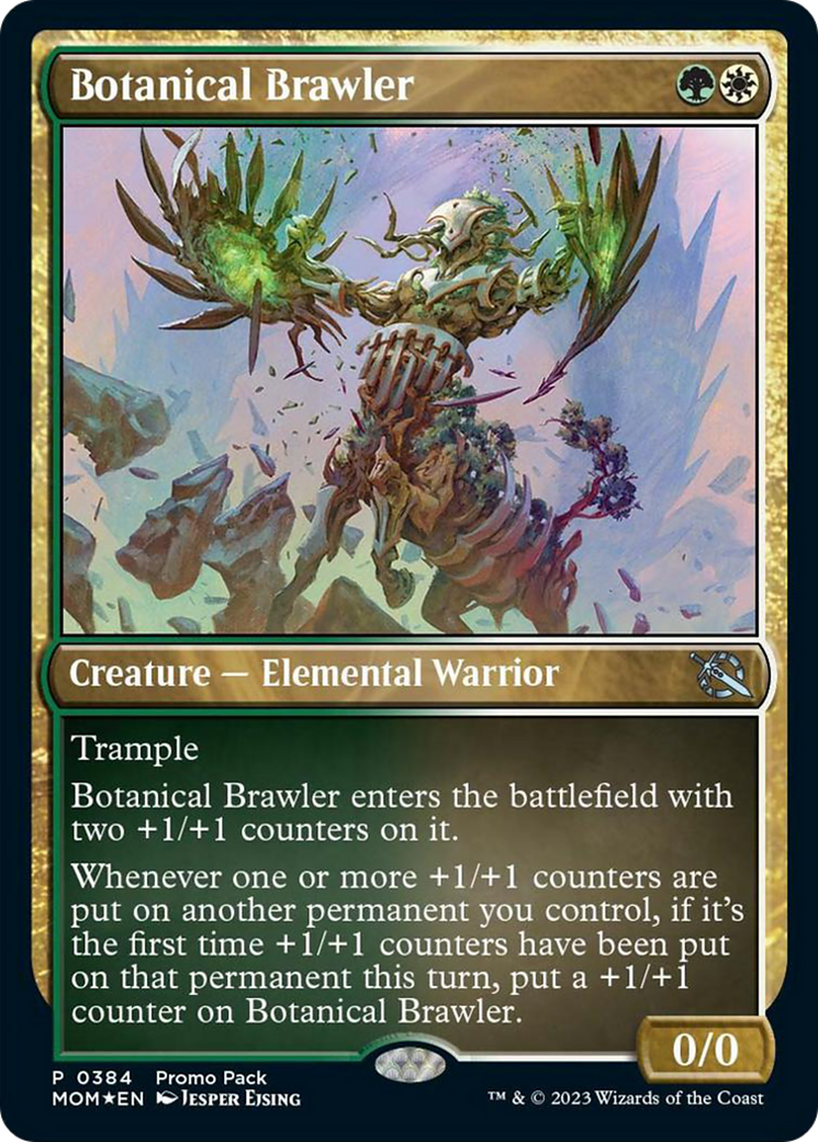 Botanical Brawler (Promo Pack) [March of the Machine Promos] | Dumpster Cat Games