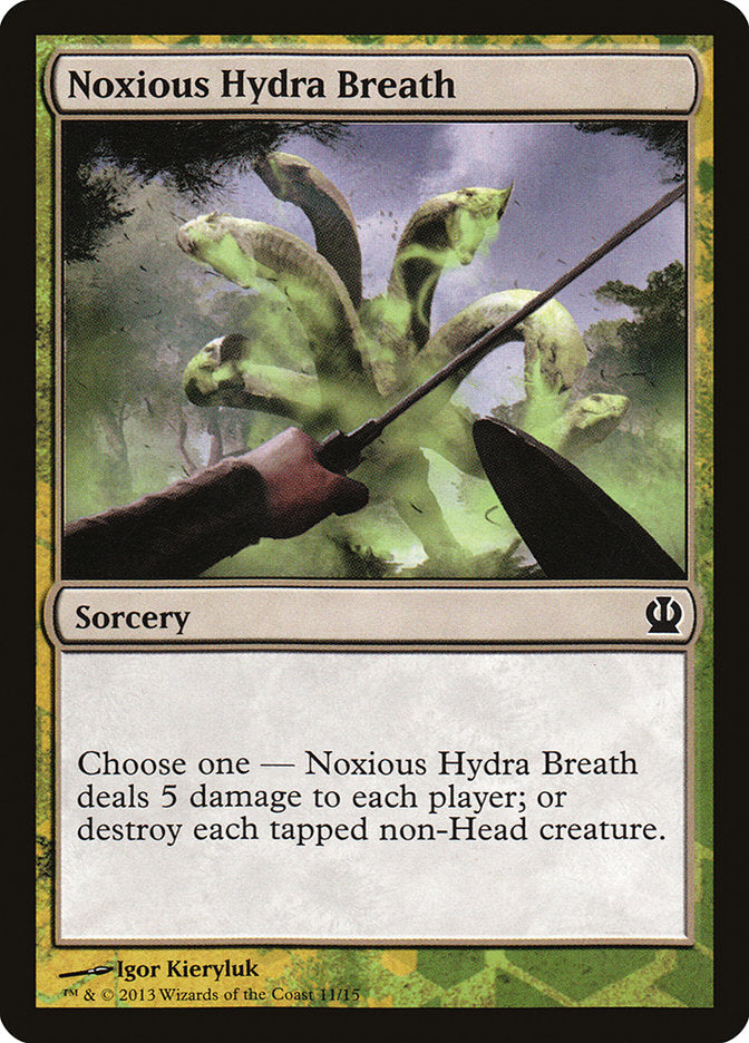 Noxious Hydra Breath [Theros Face the Hydra] | Dumpster Cat Games