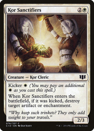 Kor Sanctifiers [Commander 2014] | Dumpster Cat Games