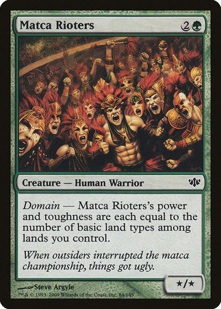 Matca Rioters [Conflux] | Dumpster Cat Games