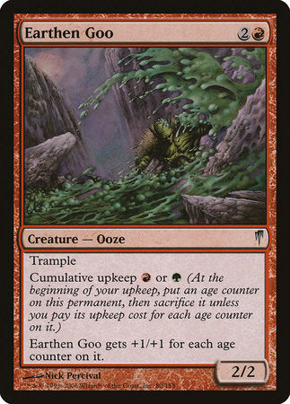 Earthen Goo [Coldsnap] | Dumpster Cat Games