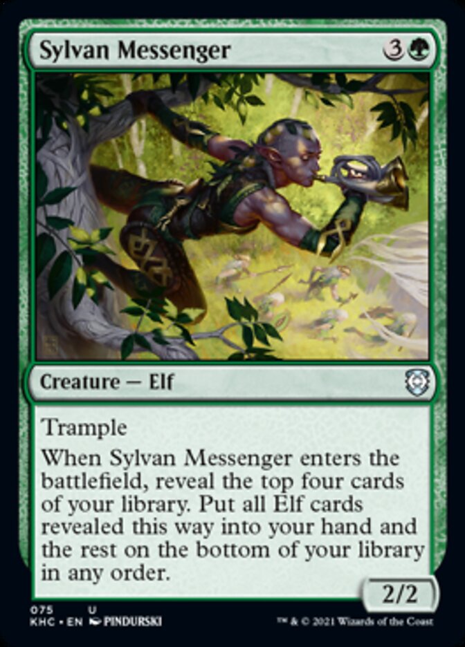 Sylvan Messenger [Kaldheim Commander] | Dumpster Cat Games