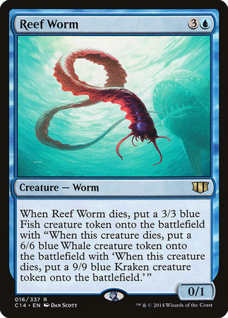 Reef Worm [Commander 2014] | Dumpster Cat Games