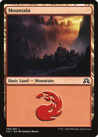 Mountain (294) [Shadows over Innistrad] | Dumpster Cat Games