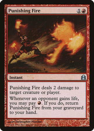 Punishing Fire [Commander 2011] | Dumpster Cat Games