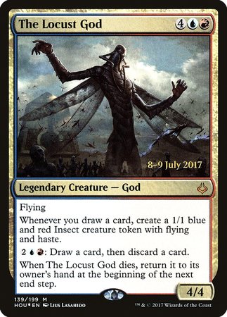 The Locust God [Hour of Devastation Promos] | Dumpster Cat Games