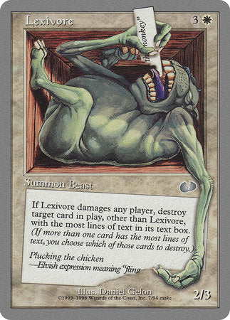 Lexivore [Unglued] | Dumpster Cat Games