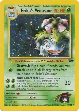 Erika's Venusaur (4/132) [Gym Challenge Unlimited] | Dumpster Cat Games