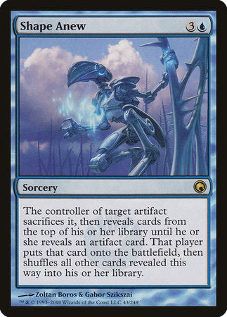 Shape Anew [Scars of Mirrodin] | Dumpster Cat Games