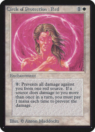 Circle of Protection: Red [Limited Edition Alpha] | Dumpster Cat Games