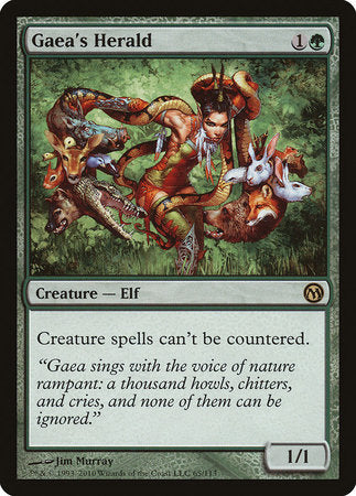 Gaea's Herald [Duels of the Planeswalkers] | Dumpster Cat Games