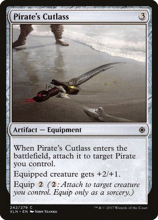 Pirate's Cutlass [Ixalan] | Dumpster Cat Games