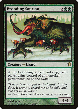 Brooding Saurian [Commander 2013] | Dumpster Cat Games