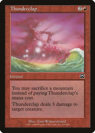 Thunderclap [Mercadian Masques] | Dumpster Cat Games